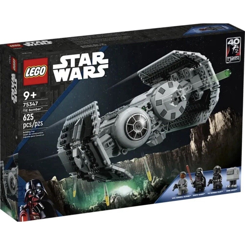 LEGO Star Wars TIE Bomber Model Building Kit 75347 - FREE SHIPPING
